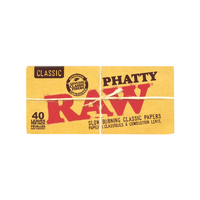 PHATTY Rolling Papers (Natural Unrefined Hemp)