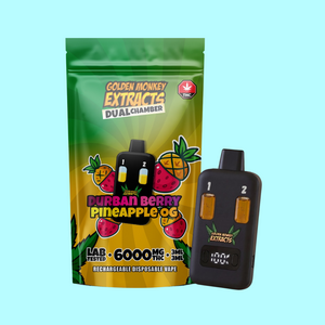 Golden Monkey Extracts Golden Monkey Extracts - THC Vape - Dual Chamber - 6000mg (6g)