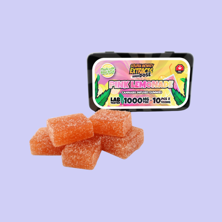 Golden Monkey Extracts Golden Monkey Extracts  HIGH DOSE - THC Gummies 1000mg