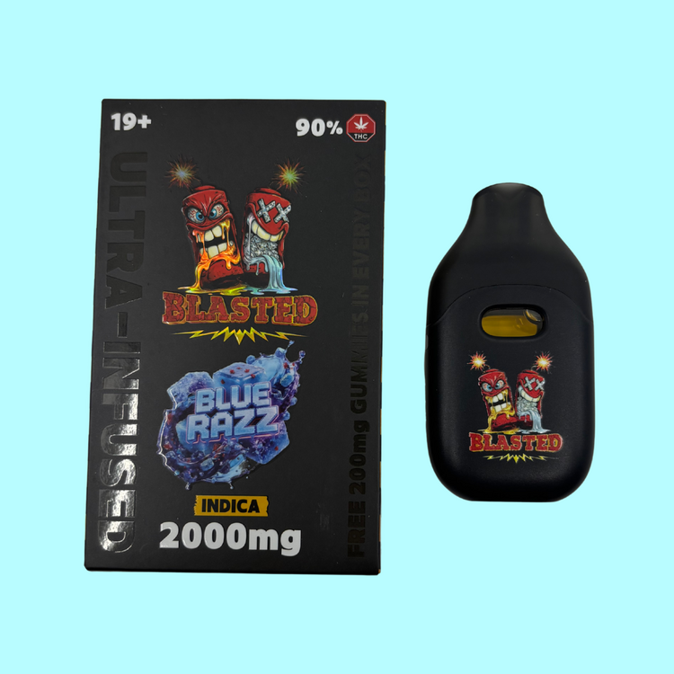 Blasted Blasted — Liquid Diamonds & Shatter Disposable Vape — 2g (# A - C)