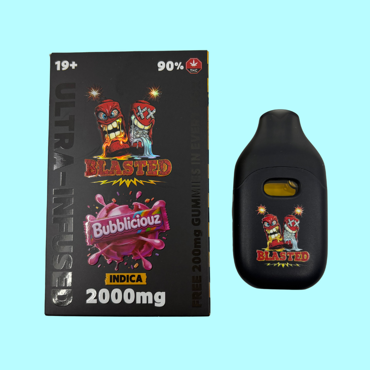 Blasted Blasted — Liquid Diamonds & Shatter Disposable Vape — 2g (# A - C)