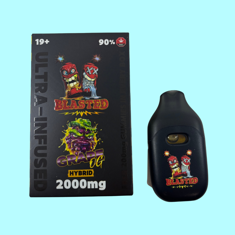 Blasted Blasted — Liquid Diamonds & Shatter Disposable Vape — 2g (# E - R)