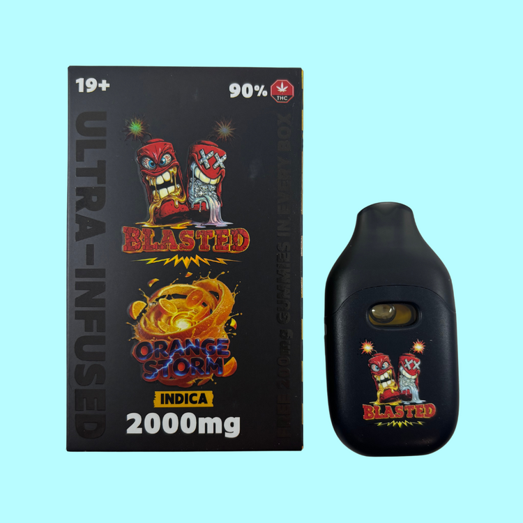 Blasted Blasted — Liquid Diamonds & Shatter Disposable Vape — 2g (# E - R)