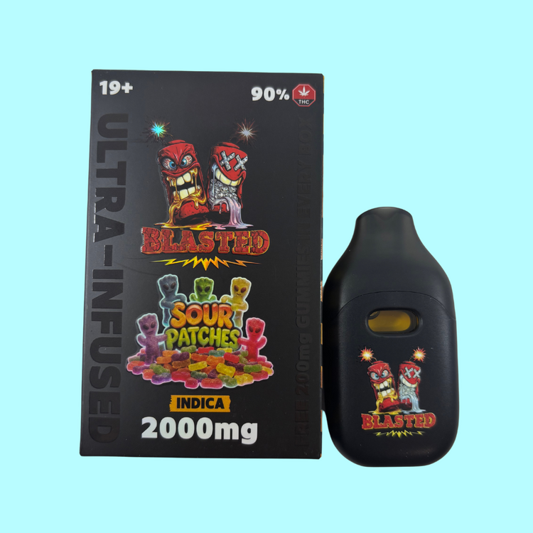 Blasted Blasted — Liquid Diamonds & Shatter Disposable Vape — 2g (# S - Z)