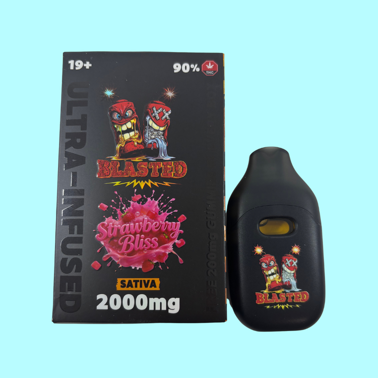 Blasted Blasted — Liquid Diamonds & Shatter Disposable Vape — 2g (# S - Z)