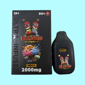 Blasted Blasted — Liquid Diamonds & Shatter Disposable Vape — 2g (# S - Z)