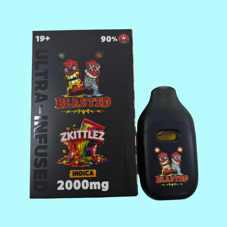 Blasted Blasted — Liquid Diamonds & Shatter Disposable Vape — 2g (# S - Z)