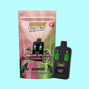Golden Monkey Extracts Golden Monkey Extracts - THC Vape - Dual Chamber - 6000mg (6g)
