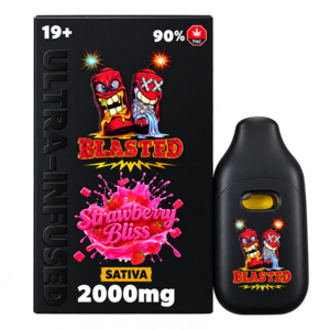Blasted Liquid Diamonds & Shatter Disposable Vape — 2g (# S - Z)