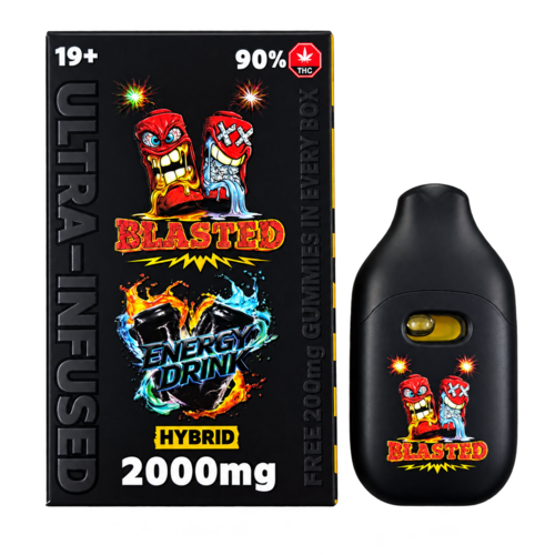 Blasted Liquid Diamonds & Shatter Disposable Vape — 2g (# E - R)