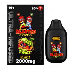 Blasted Liquid Diamonds & Shatter Disposable Vape — 2g (# A - C)