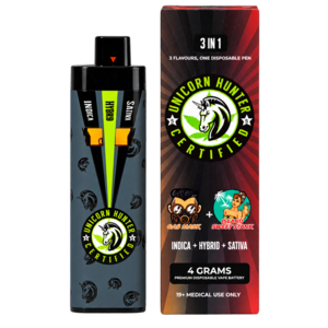 Unicorn Hunter 3-in-1 Disposable THC Vape (4g)