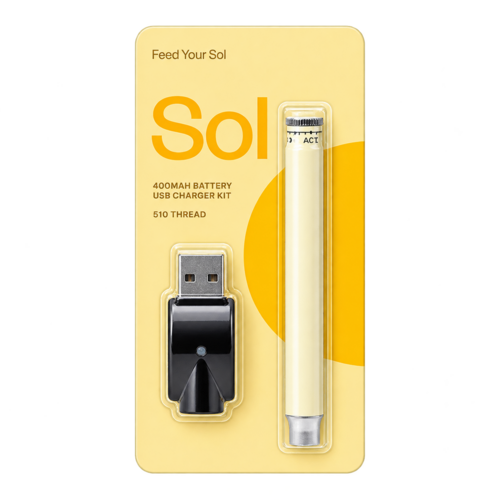 Sol 400 MAh Vape Battery (510 Thread)