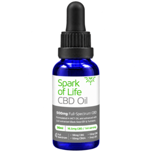 Spark of Life Full Spectrum CBD Oil - 500mg
