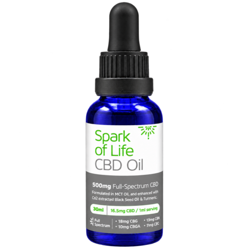 Spark of Life Full Spectrum CBD Oil - 500mg