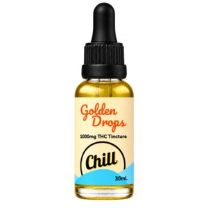 Chill Concentrates Golden Drops - THC Tincture with MCT Oil