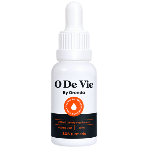 Orenda Botanicals O de Vie SOS Turmeric CBD Oil - 1000mg