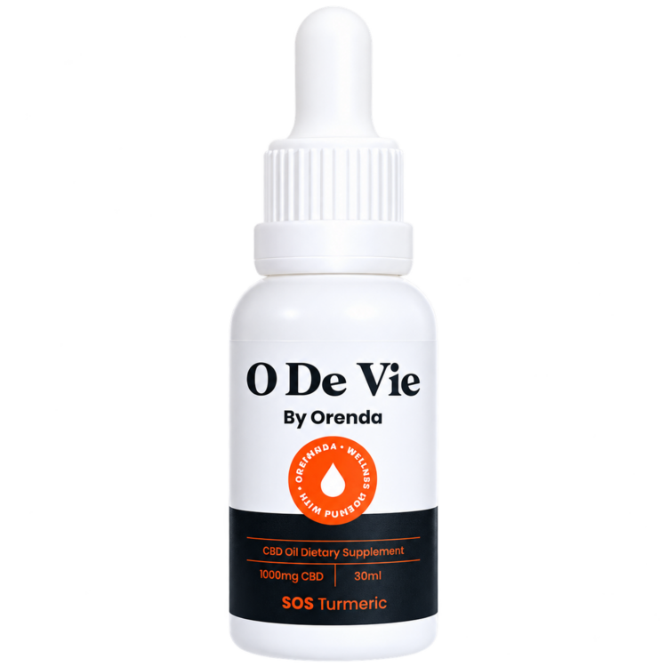 Orenda Botanicals Orenda Botanicals O de Vie SOS Turmeric CBD Oil - 1000mg