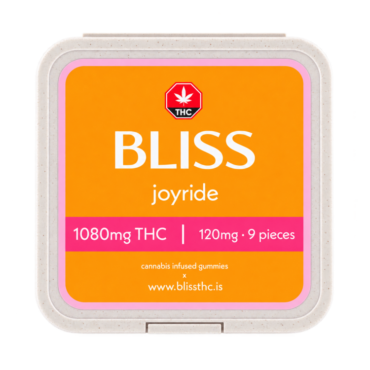 Bliss Bliss - Joyride Gummies - 1080mg THC