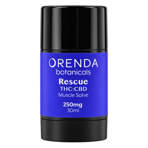 Orenda Botanicals Rescue THC:CBD 1:1 Muscle Salve - 250mg