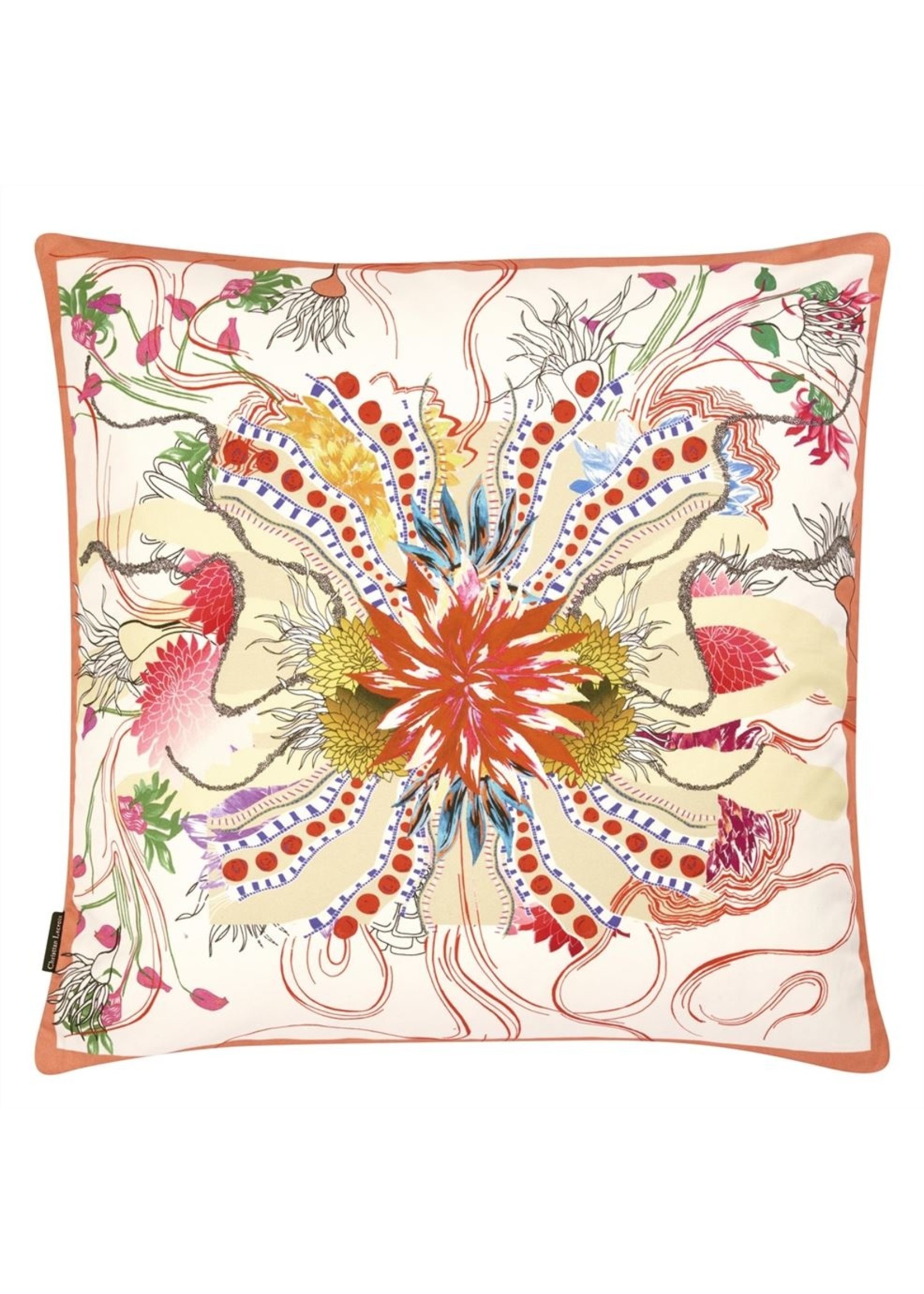 Designers Guild Ocean Blooms Ruisseau Pillow Highcroft Fine Linens Home