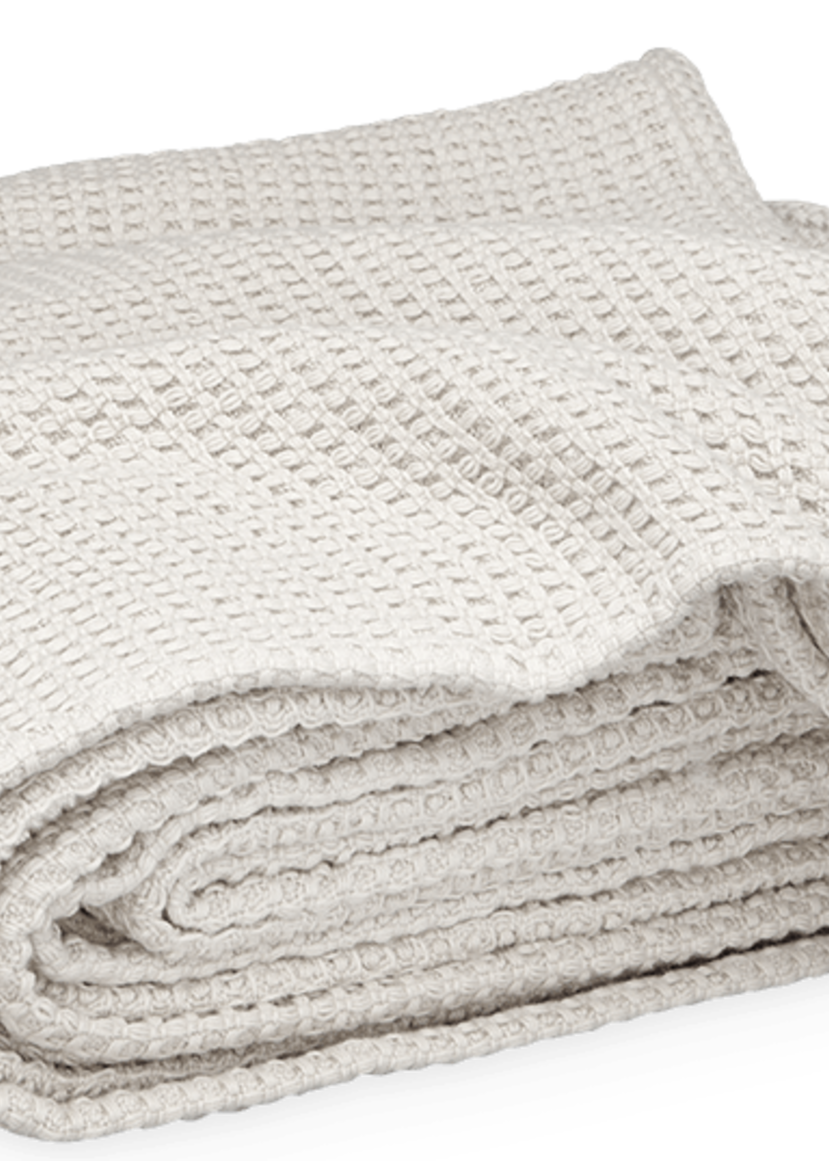 White Cotton Blanket – Mednik Riverbend