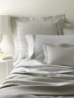 Libeco Propriano Multi Stripe Linen Coverlet - Highcroft Fine