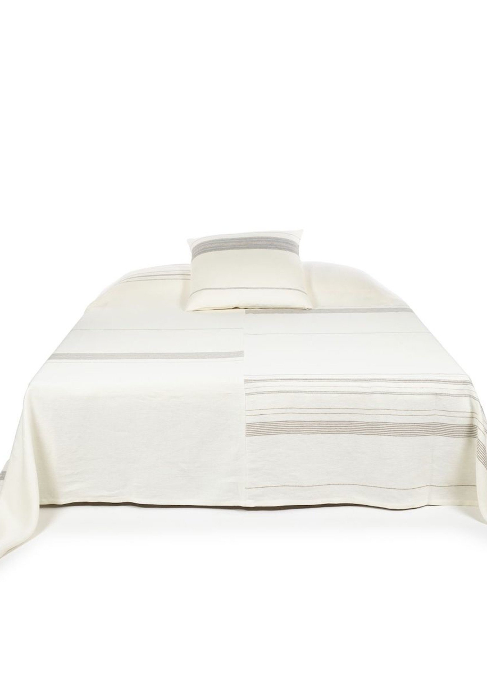 Libeco Libeco Propriano Multi Stripe Linen Coverlet