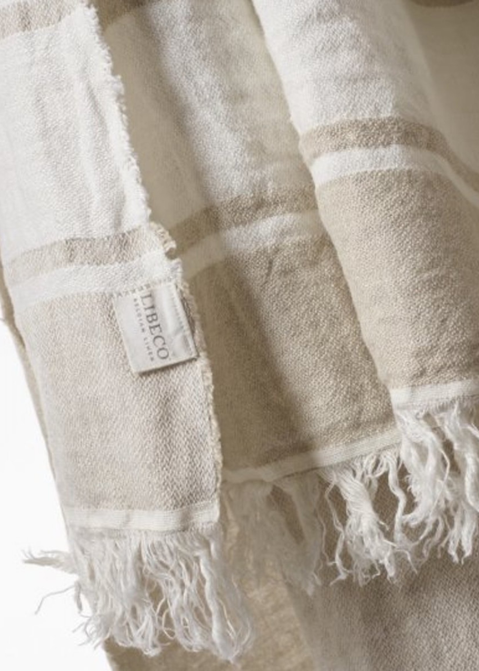 Libeco Libeco Flax Stripe Linen Towels