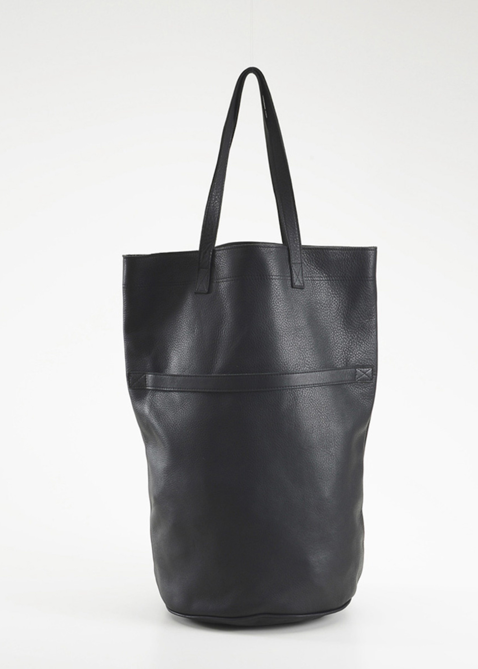 Trakatan Trakatan Leather Black Bucket Bag