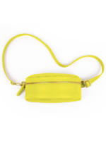 Chartreuse Leather Bum Bag