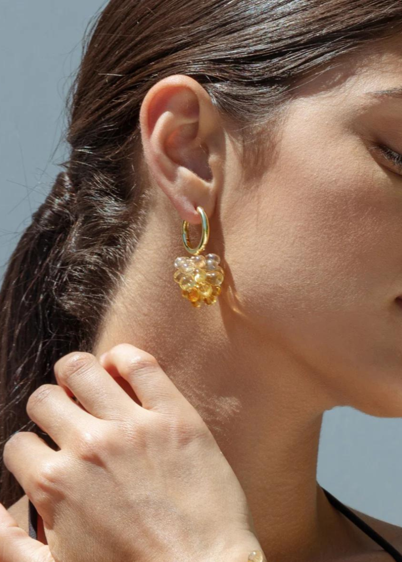 Annele Annele Honeycomb Earrings