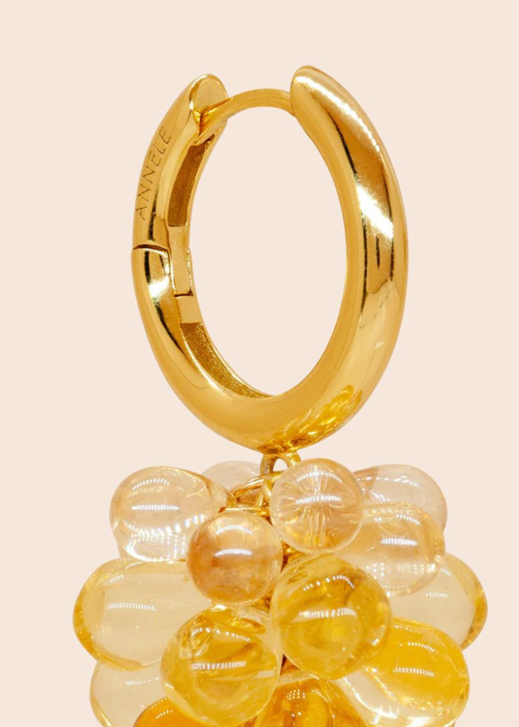 Annele Annele Honeycomb Earrings