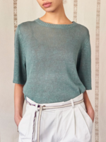 DEMYLEE Jacey Linen Sweater