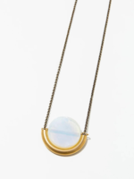 Larissa Loden Sun & Moon Opalite Necklace