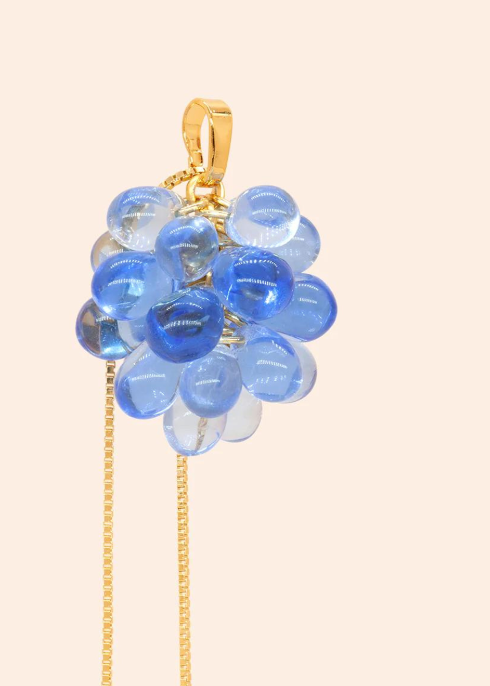 Annele Annele Pufflette Blue Necklace
