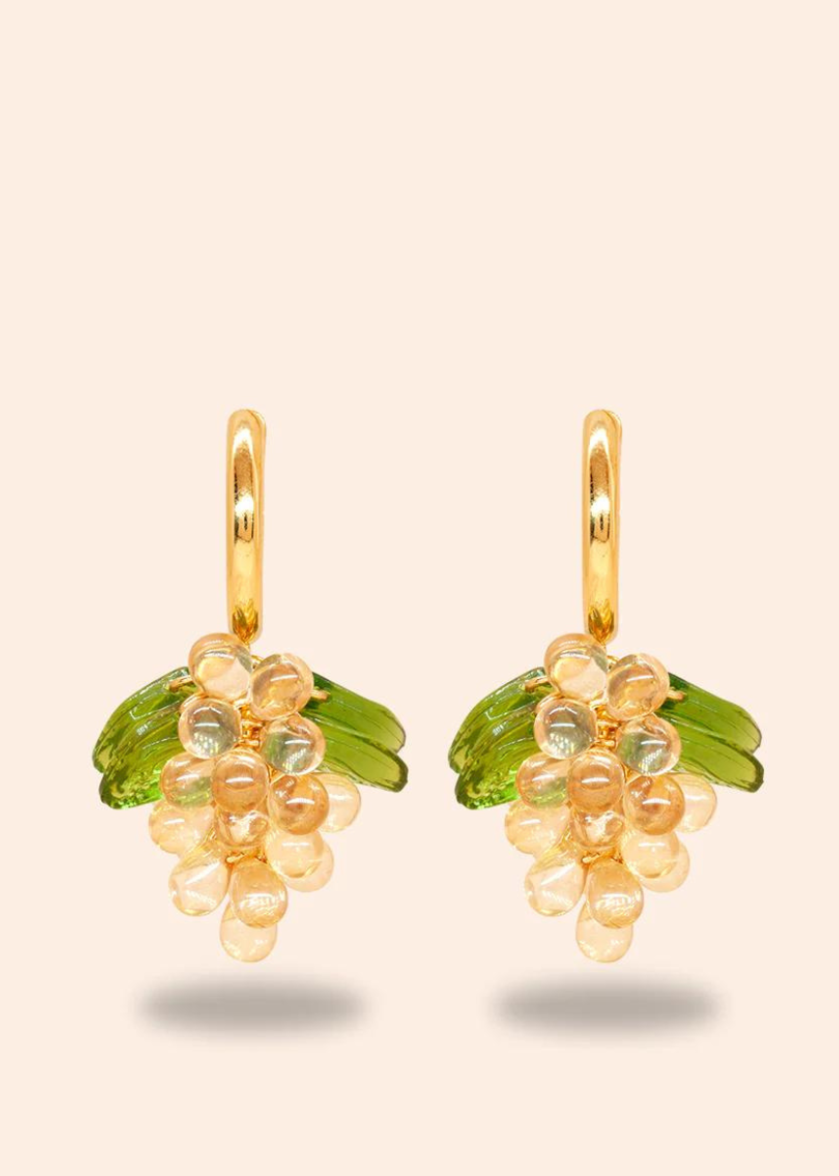 Annele Annele Champagne Jelly Earrings