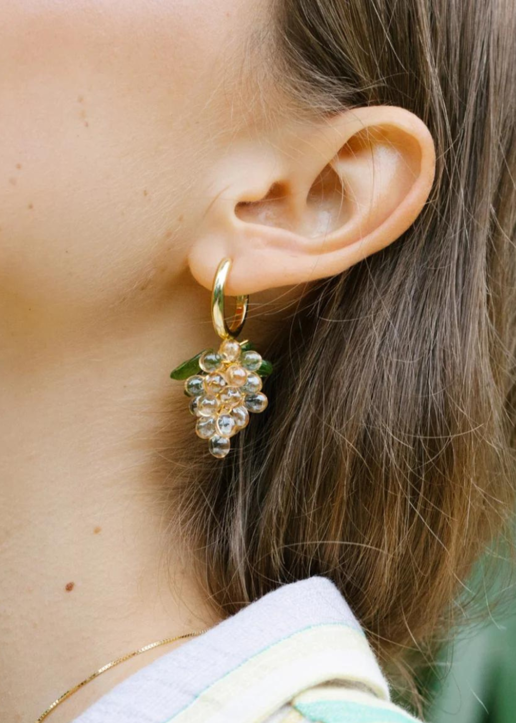 Annele Annele Champagne Jelly Earrings