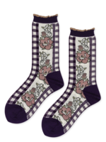 Hansel From Basel Cottage Purple Socks