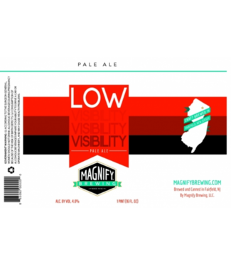 Magnify Brewing Magnify Brewing Low Visibility Pale Ale (4pk-16oz Cans)