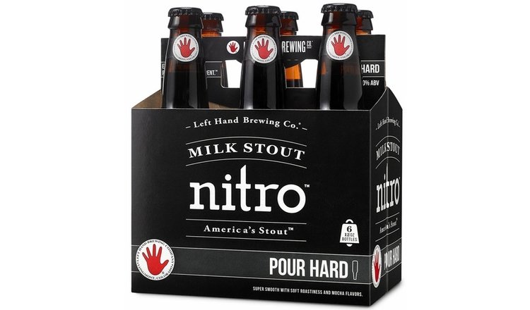 LEFT HAND black BOTTLE CAPS lot of 50 brewery brewing nitro milk stout sawtooth 