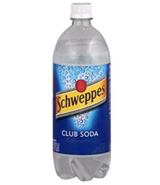 Schweppes Schweppes Club Soda 1L