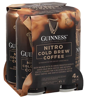 Guinness Guinness Nitro Cold Brew Coffee Stout (4pk-14oz Cans)