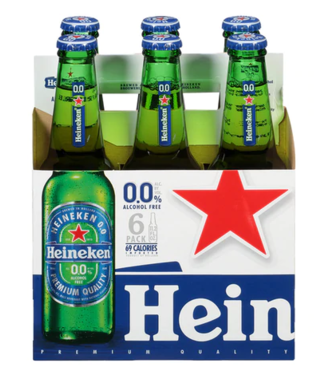 Heineken N.V. Heineken 0.0% Non-Alcoholic Beer (6pk-12oz Bottles)