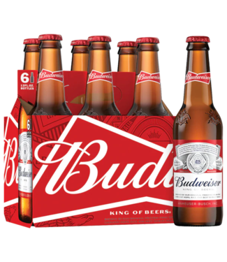 Budweiser Budweiser Lager (6pk-12oz Bottles)