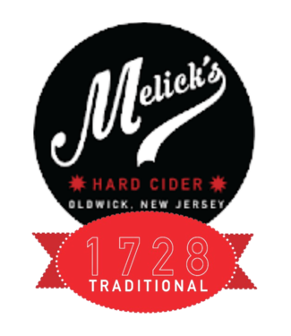 Melicks Hard Cider '1728' (6pk-12oz Cans)