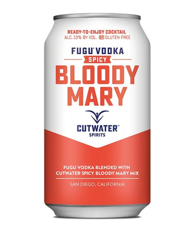 Cutwater Spicy Bloody Mary (12oz can) Cambridge Wines