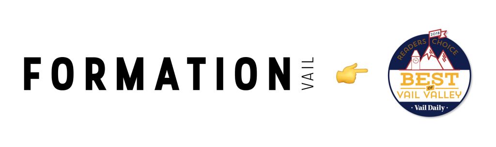 Vote Formation Boutique for the Best of Vail Awards!