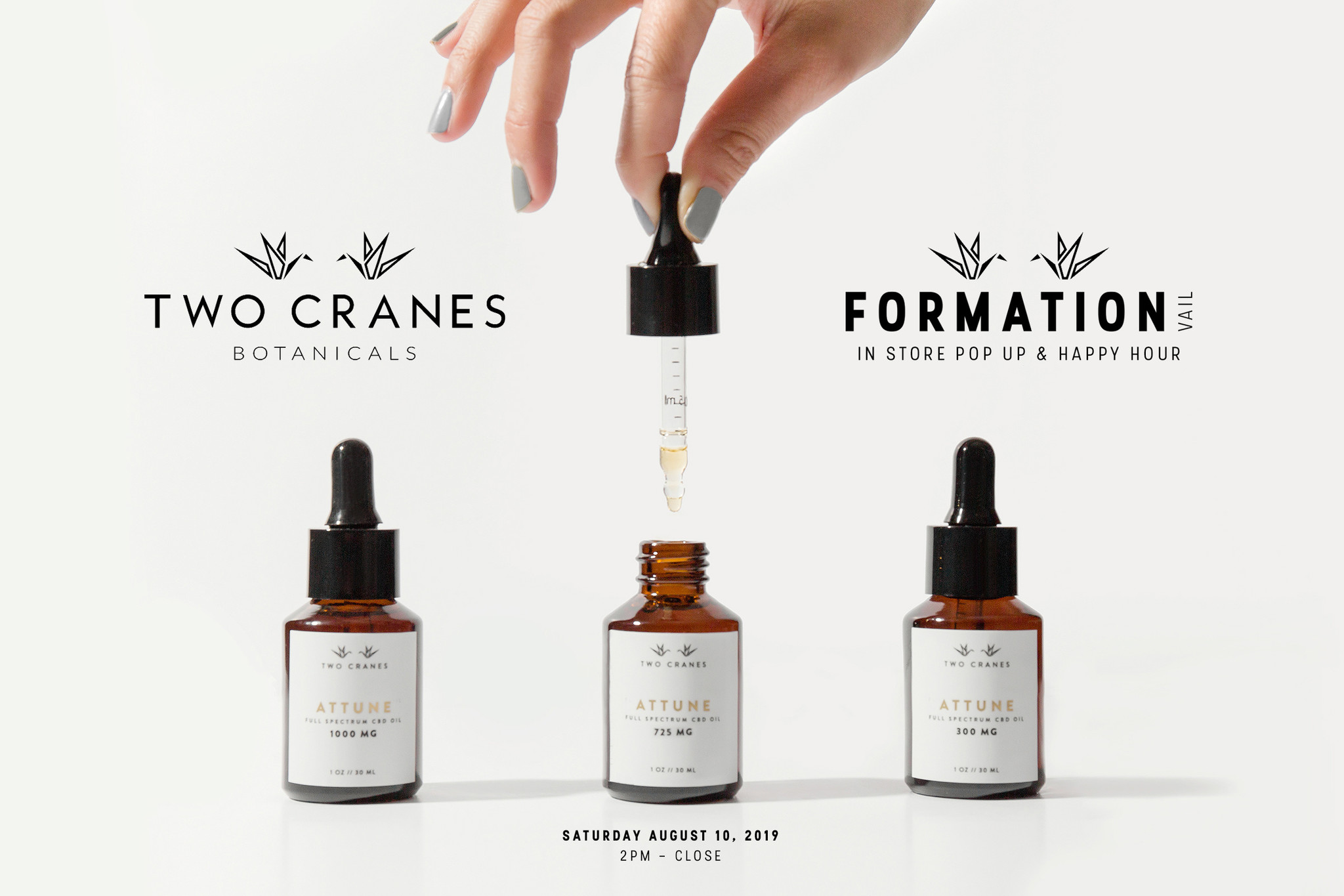 Two Cranes Botanicals | In Store Event
