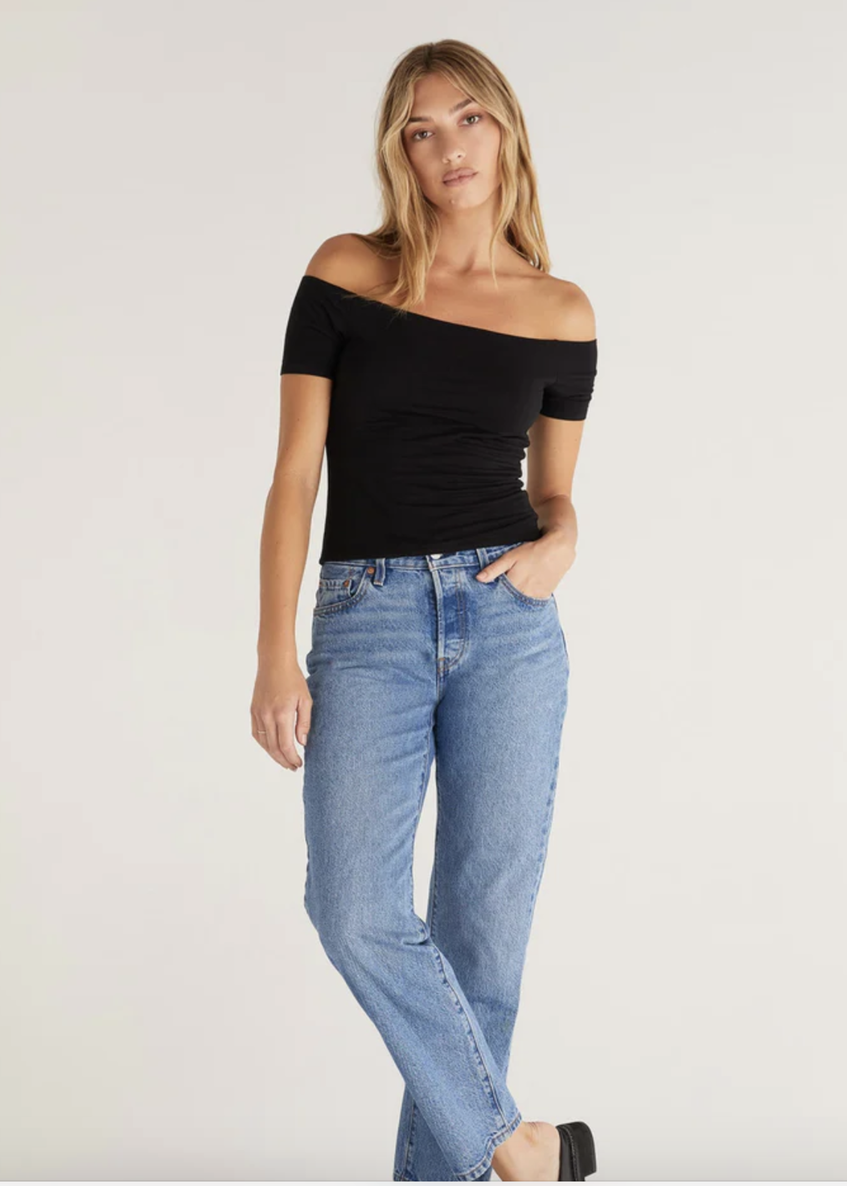 Z Supply Beth Off shoulder